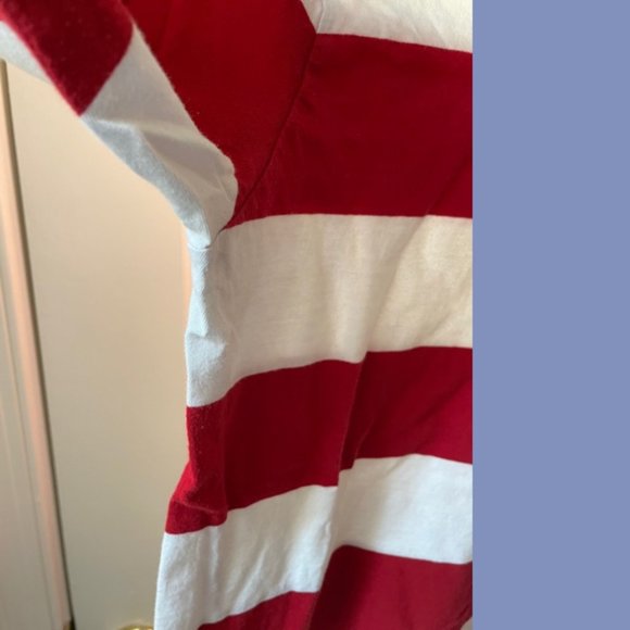 Ralph Lauren Sport Red and White Long-sleeve Tee - Picture 4 of 7